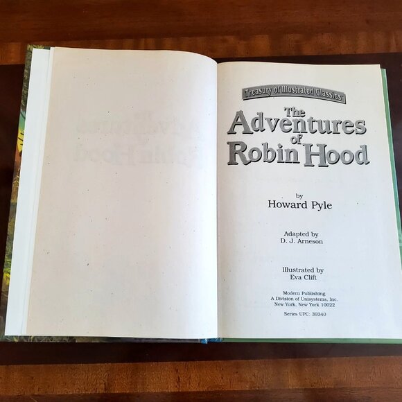 2006 The Adventures of Robin Hood by Howard Pyle Treasury of Illustrated Classic - Picture 6 of 10